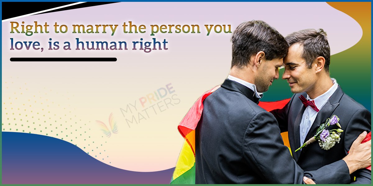 Right to marry the person you love, is a human right